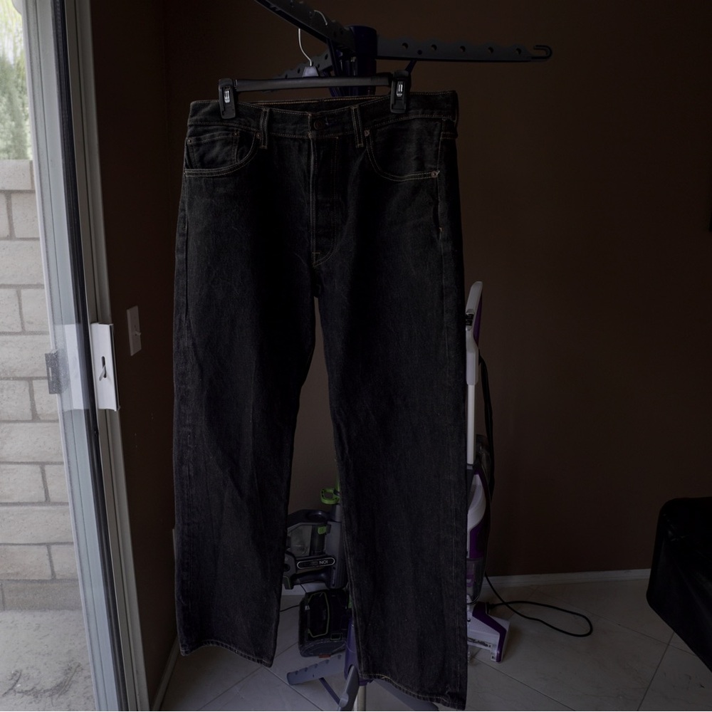 Levi’s 501 Classic Black Denim Jeans